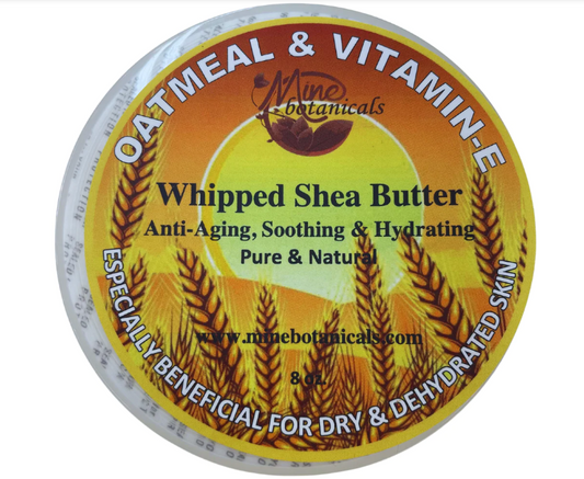 Oatmeal & Vitamin-E Whipped Shea Butter