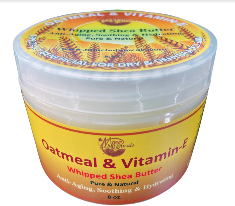 Oatmeal & Vitamin-E Whipped Shea Butter