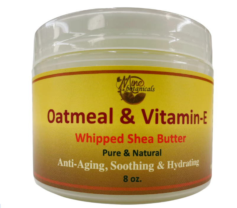 Oatmeal & Vitamin-E Whipped Shea Butter