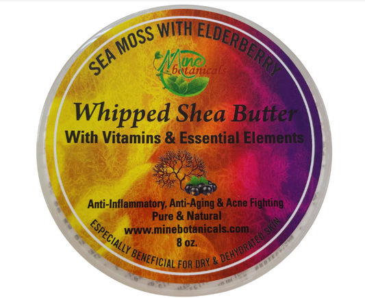 Sea Moss with Elderberry Whipped Shea Butter