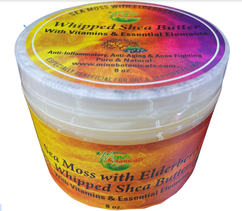 Sea Moss with Elderberry Whipped Shea Butter